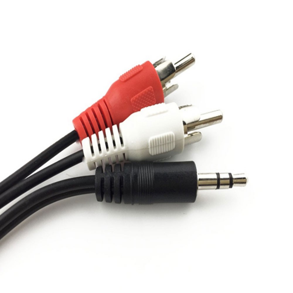 Audio Speaker AV Extension Cable Jack 3.5mm Penyambung Komputer Laptop HP Ke Speaker 3/5/10meter