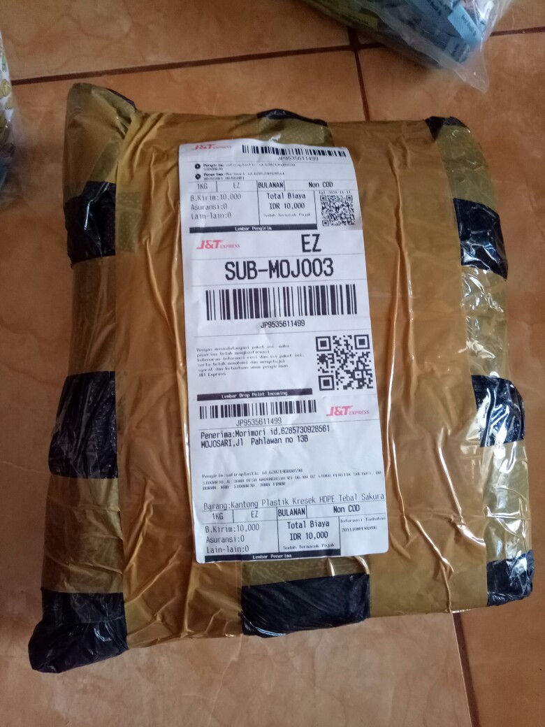 Kantong Plastik Kresek Hdpe Tebal Sakura Shopee Indonesia