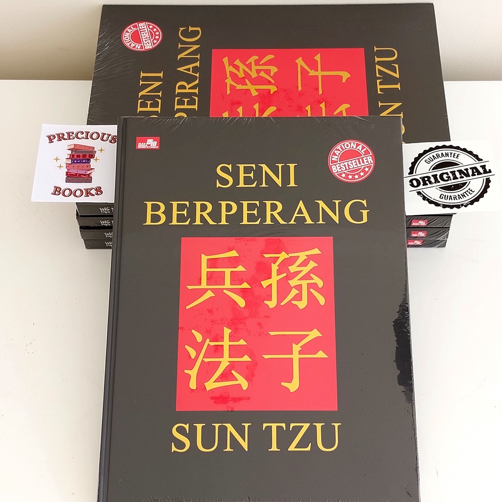 Seni Berperang Sun Tzu Hard Cover Original Elex Media Komputindo HC - James Trapp - Amber Books - Bu