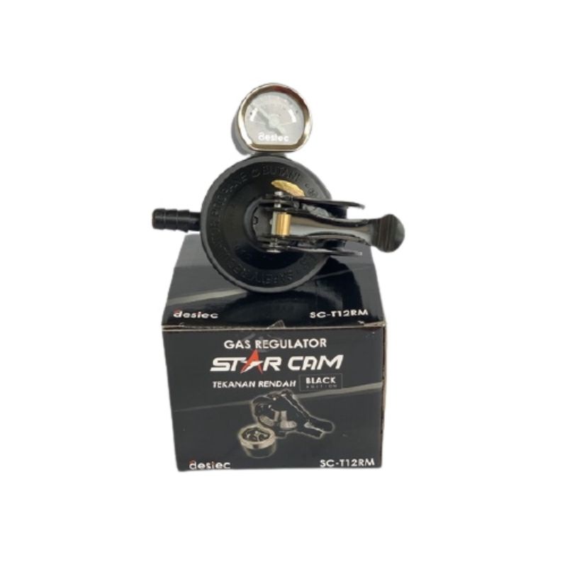 Regulator Gas Starcam SC-T12RM Black Tekanan Rendah