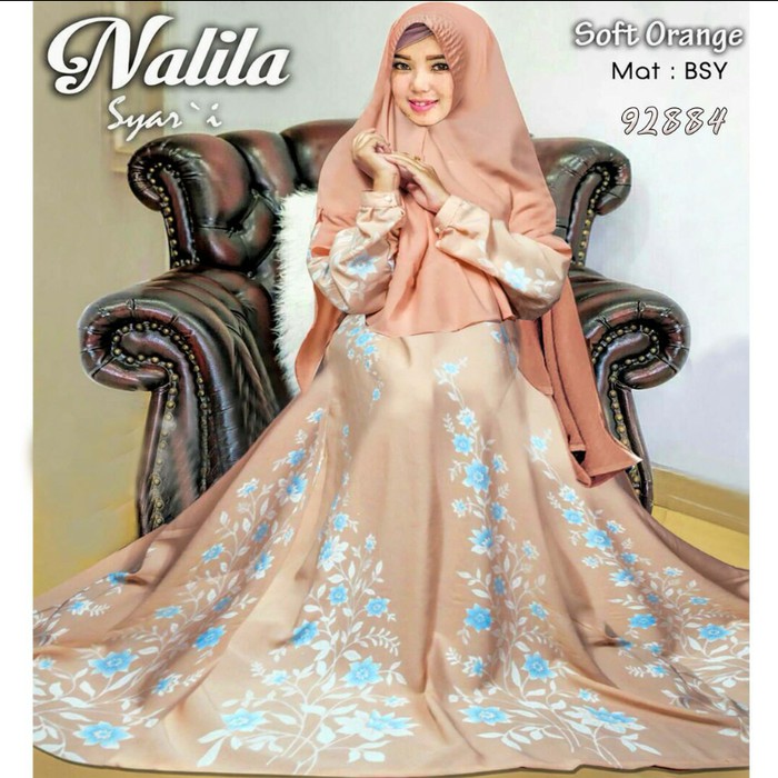 GAMIS JUMBO LD 120 CM MATT MAXMARA SILK PLUS KHIMAR BUBBLE CREPE