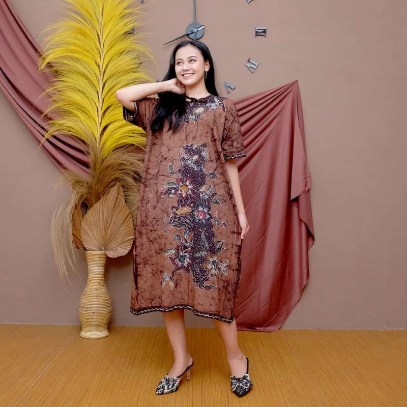 Daster Batik Kaos Tulis Batik - Wahyukembar