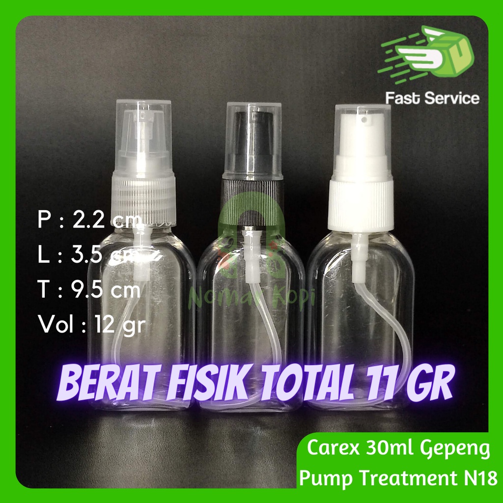 Botol 30ML BR Clear Pump Treatment