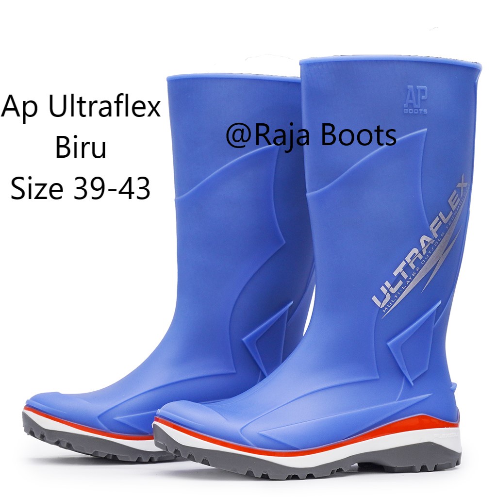 Sepatu Boot Ap Termurah Ultraflex 2018 BIru