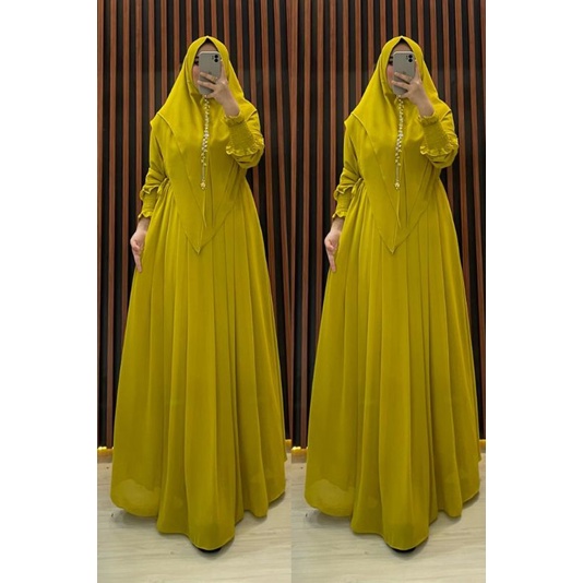 Gamis Aminah Syar'i Set