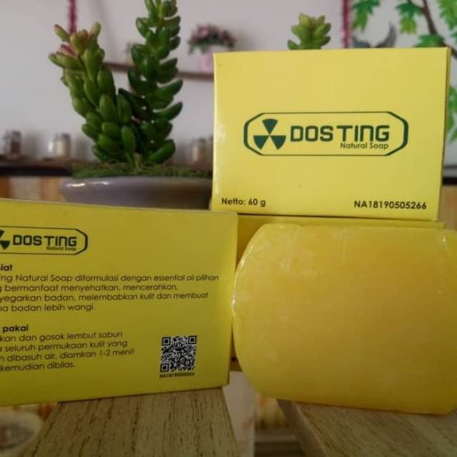 DOSTING NATURAL WHITENING SOAP - SABUN PEMUTIH KULIT BPOM