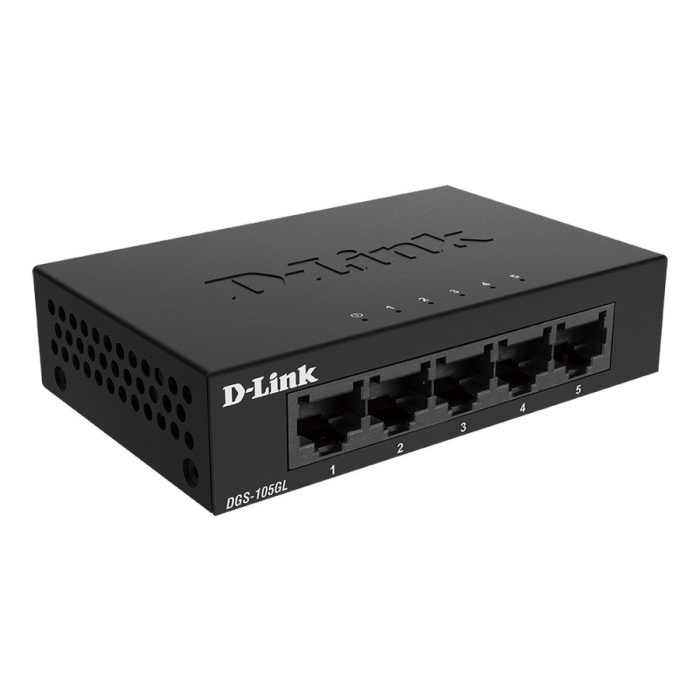 Switch D-Link DGS-105GL 5Port Gigabit Unmanaged - HUB DLink DGS105GL