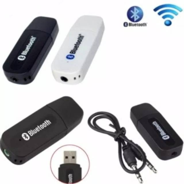 USB BLUETOOTH 3.5MM STEREO AUDIO MUSIC RECEIVER ADAPTER FOR SPEAKER / CAR BLUETOOTH MUSIC RECEIVER