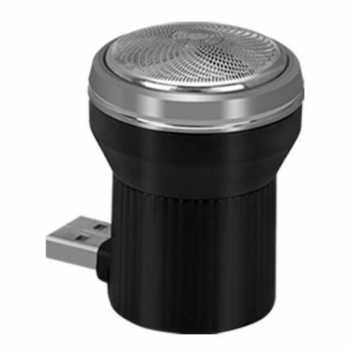 CkeyIN Alat Cukur Jenggot Travel Portable USB Mini Trimmer Pencukur Kumis Elektrik Pisau Tajam T01-U