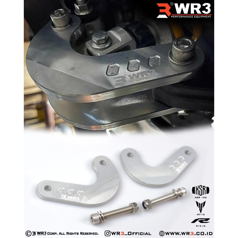 WR3 LOWERING KIT YAMAHA R15 MT15 XSR155