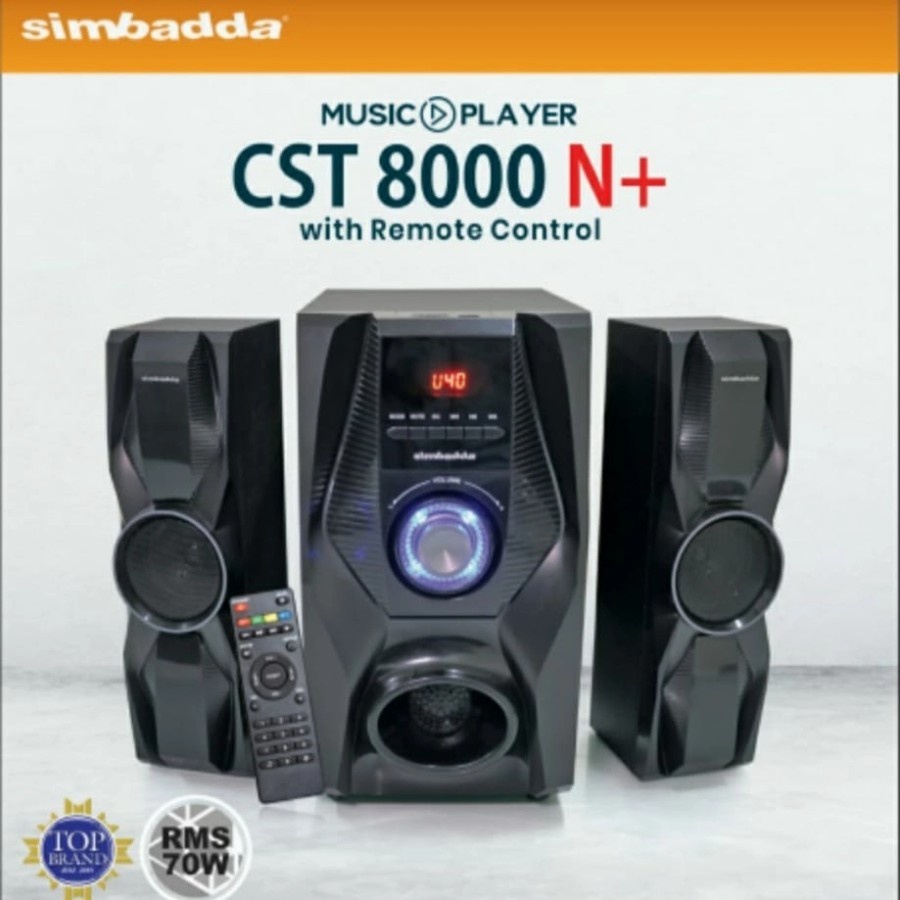 Speaker Simbadda CST 8000N+ USB, Bluetooth, With Remote.