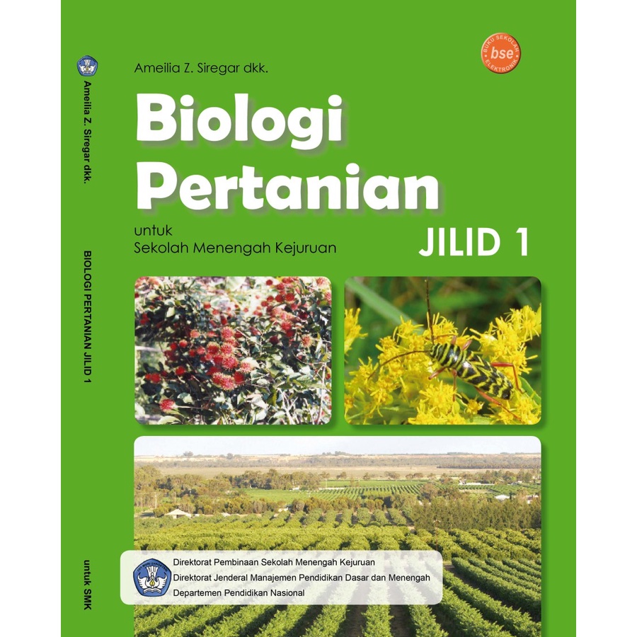 BUKU SMK/SMA Biologi Pertanian jilid 1 - kelas X