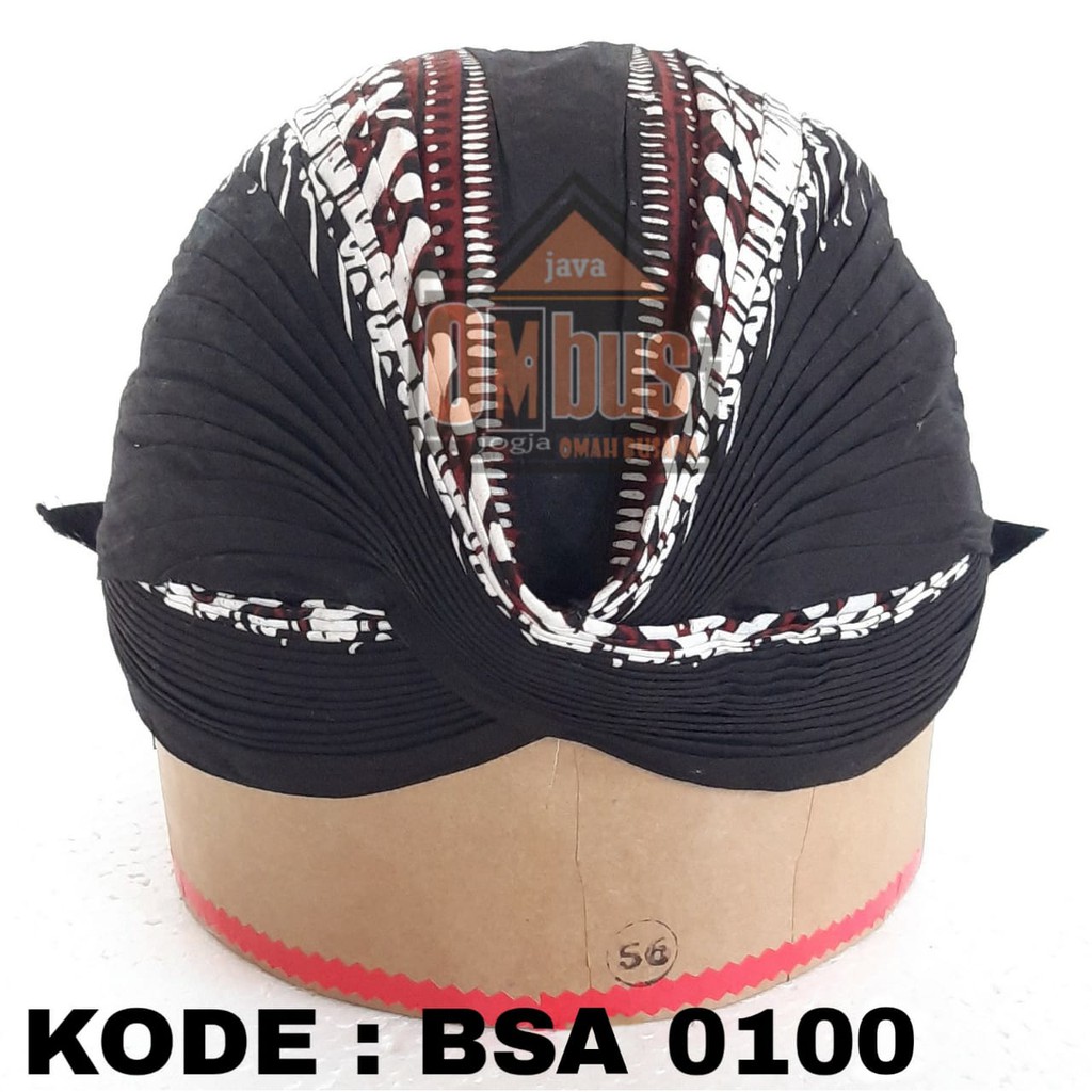 BLANGKON JOGJA KODE : BSA 0100 | BLANGKON BATIK | IKET/UDENG | JAVA OMBUS