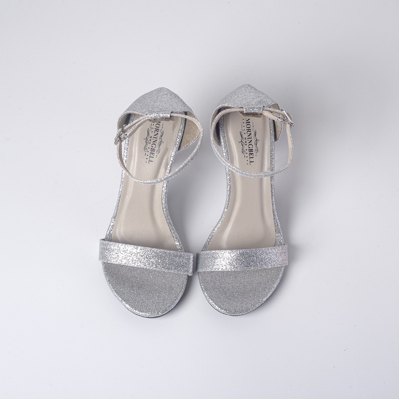 high heels strap gliter morningbell 9cm