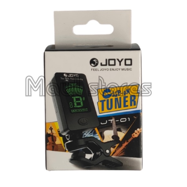 Tuner Gitar Joyo JT-01 Alat Nyetem Nada Gitar Termasuk Baterai