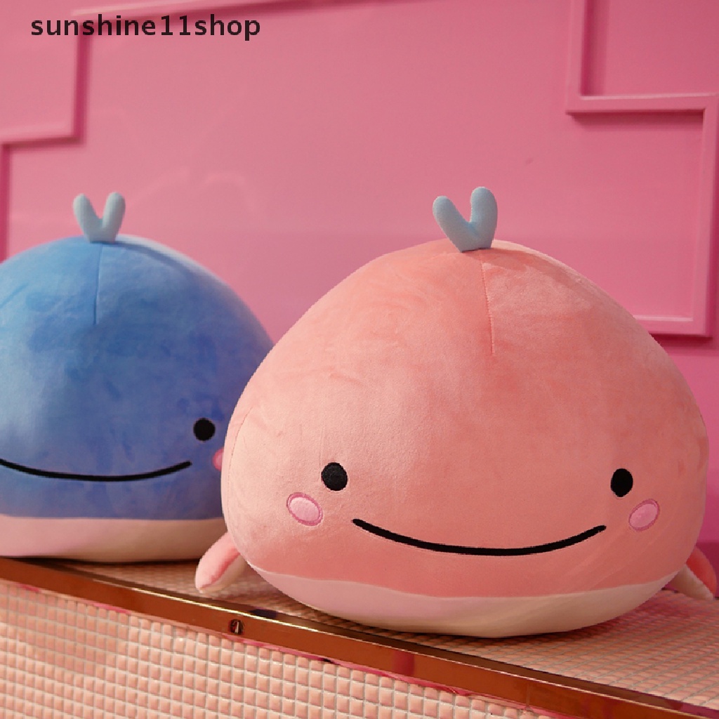 Sho 15CM whale Boneka Lumba-Lumba Bahan plush super Lembut Untuk Hadiah