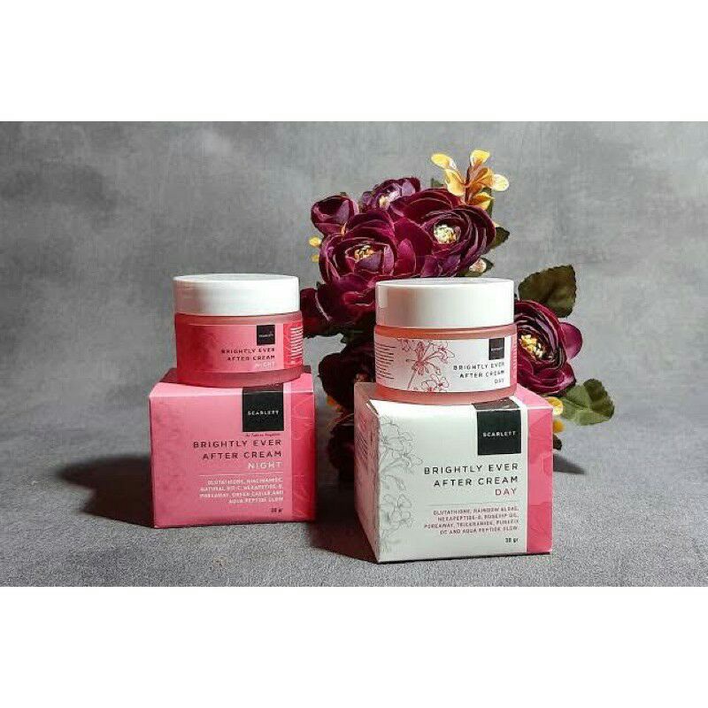 SCARLETT DAY &amp; NIGHT CREAM BRIGHTLY (PINK)