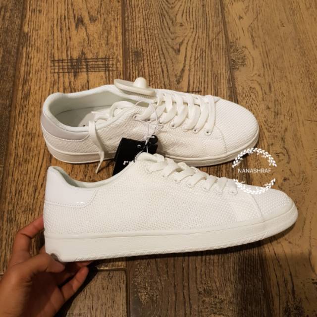  RUBI  SHOES  White Cathryn Knit Sneakers Shopee Indonesia