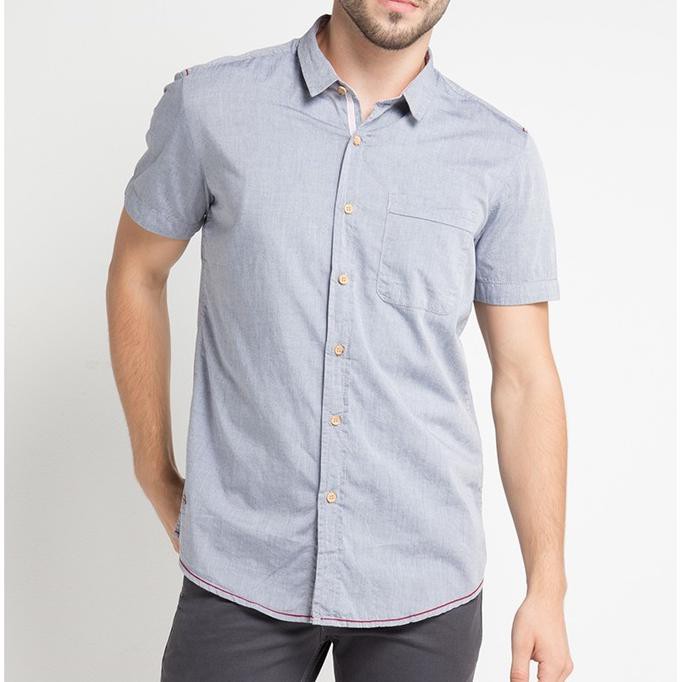 LOIS JEANS ORIGINAL - Kemeja Pria Lengan Pendek KL891 -