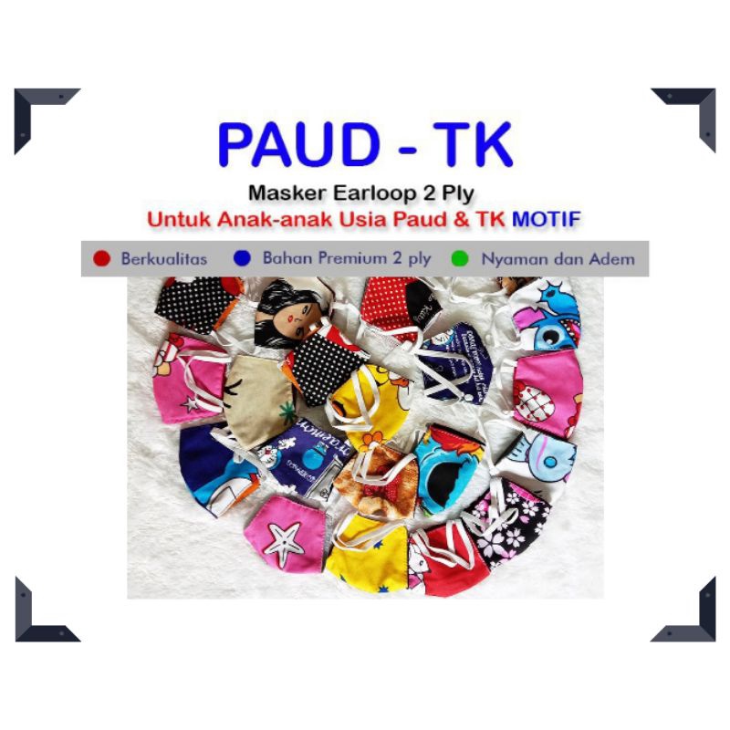 MASKER KAIN ANAK MOTIF MASKER ANAK MOTIF MASKER MOTIF ANAK MASKER