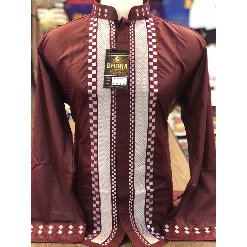 Baju Koko/Takwa DHUHA EXCLUSIVE PREMIUM || KOTAK || LP4 Lengan Panjang (Grosir/Ecer)