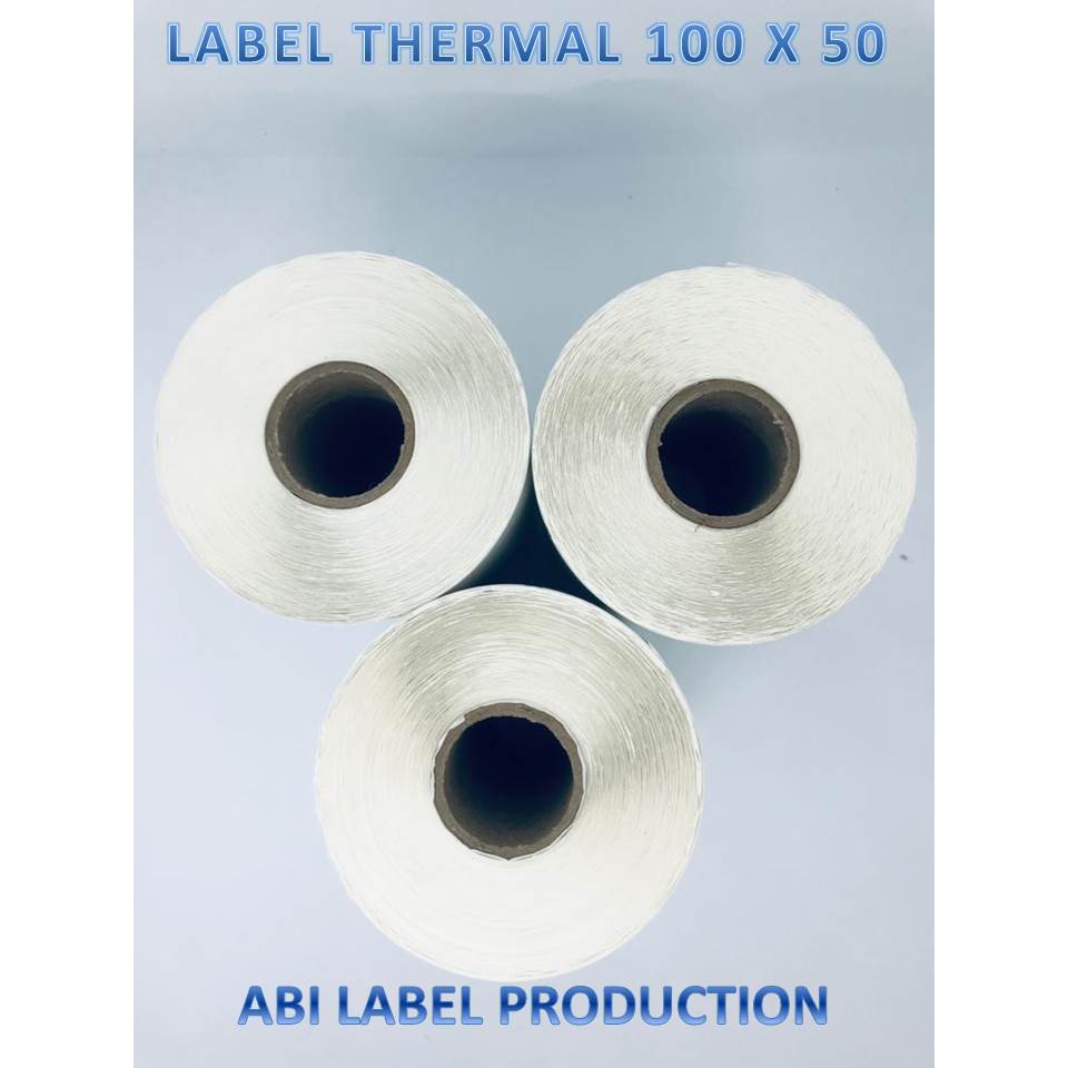 LABEL THERMAL 10X5CM | 100 X 50 | 100X50 | LABEL REKAM MEDIK | LABEL REKAM MEDIC