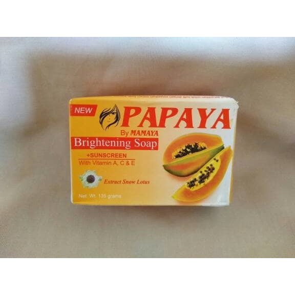 SABUN PAPAYA BY MAMAYA ORIGINAL BPOM 135 GRAM