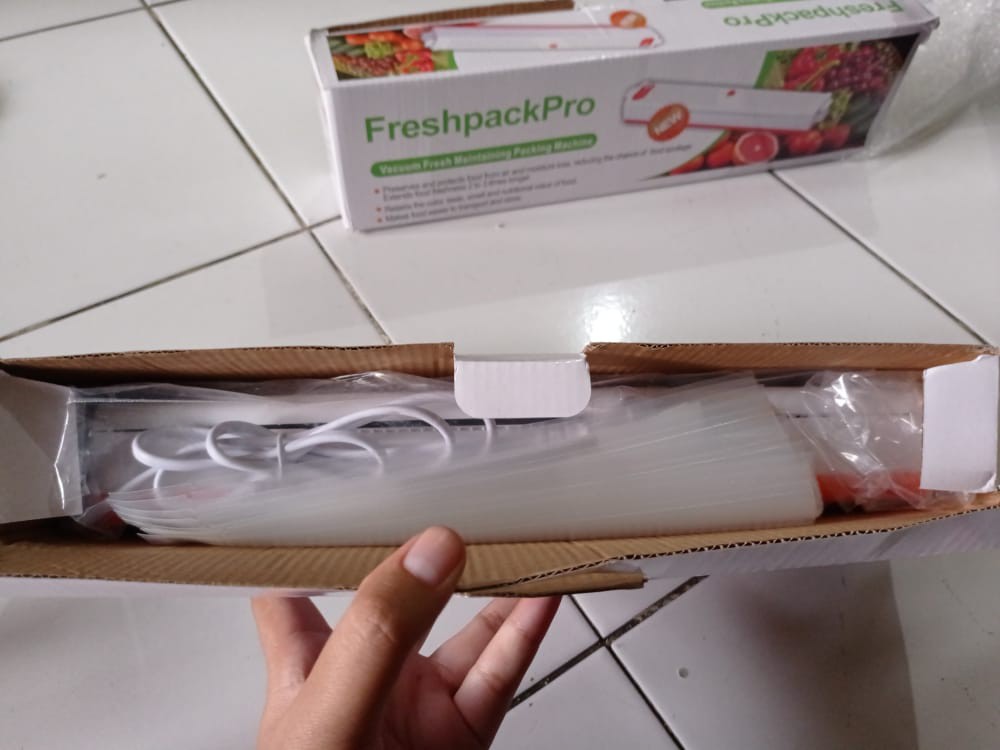 Alat Pengemas Makanan Vacuum Sealer Freshpack Pro