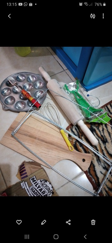 Talenan Kayu Pinus 30x15cm Murah Tebal / Wooden Cutting Board