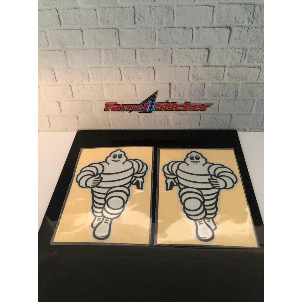 stiker sticker spatbor MICHELIN gp new