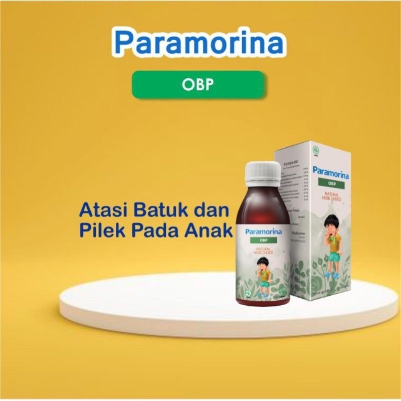 (FREE HADIAH) PARAMORINA OBP | solusi herbal batuk pilek anak| obat herbal Batuk Pilek pada anak