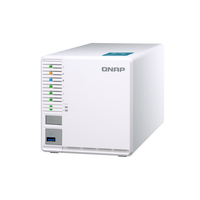 QNAP TS-351 RAM 3-Bay NAS EXC DISK Intel Celeron Quad Core NAS