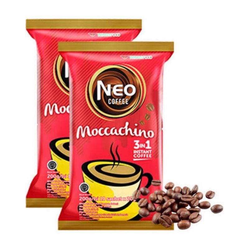 

Neo Coffe Mochachino 1 Renceng 10 Sachet Kopi Instant Nikmat Kekinian