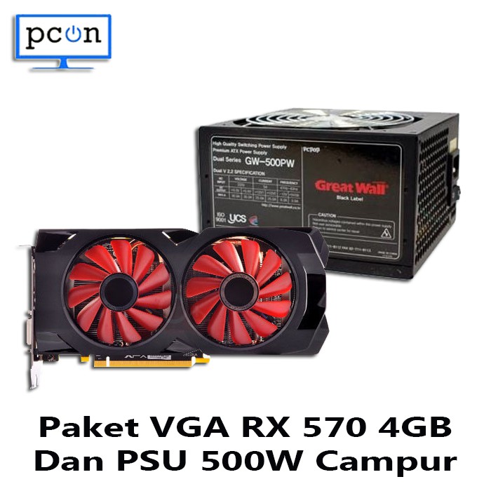 paket casing zalman dan vga