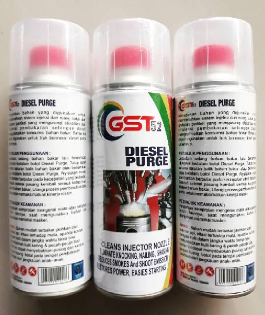 Diesel Purge Purging Diesel 400ml Gst52 Pembersih Injector Nozzle Khusus Diesel solar