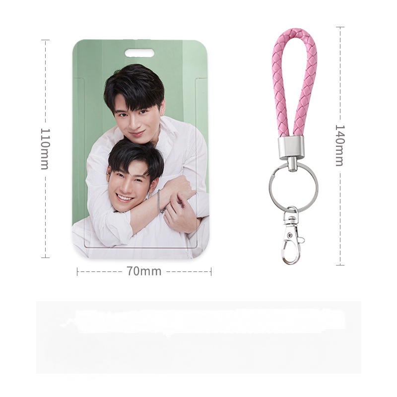 Holder Kartu Idol / Kredit / Bank Motif KPOP BTS Dengan Gantungan Kunci