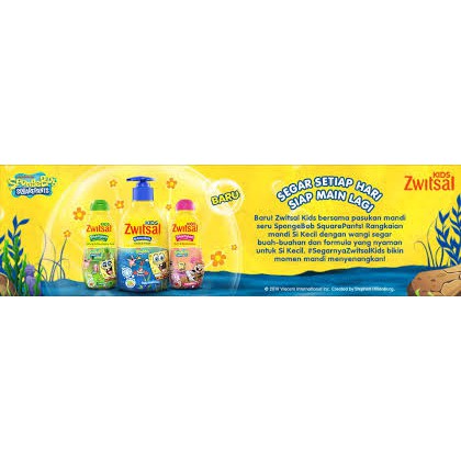 Zwitsal Kids 2in1 Hair & Body Wash / Bubble Bath 280ml