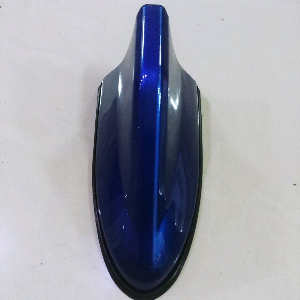 ANTENA ANTENNA RADIO SIRIP HIU SHARK FIN HYBRID WARNA BIRU METALIK