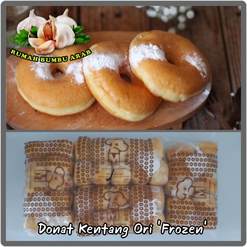 

Donat Kentang Original 'Frozen / Beku' KHUSUS GOJEK - GRAB