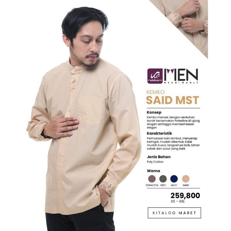 Kemko Said - Kemeja Koko RABBANI ORI