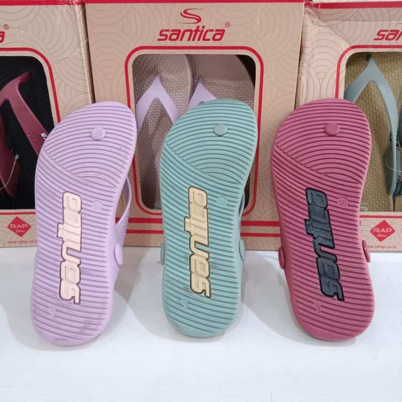 Sandal Jepit Harian Santica | Sandal Karet Santica | SANDAL Flat Santica | Santica Mona