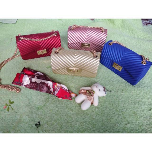 Tas chanel mini chevron