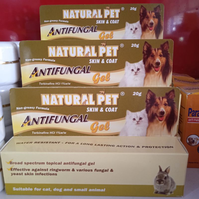 Natutal Pet Antifungal gel for Dog Cat Salep Anti Jamur Anjing Kucing