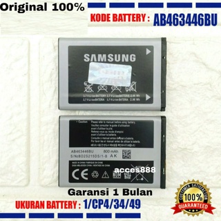 Baterai Original Samsung Caramel E1272 C140 C3303 E1080 E250 B299 E1205T E500 C3300 B310E AB463446BC