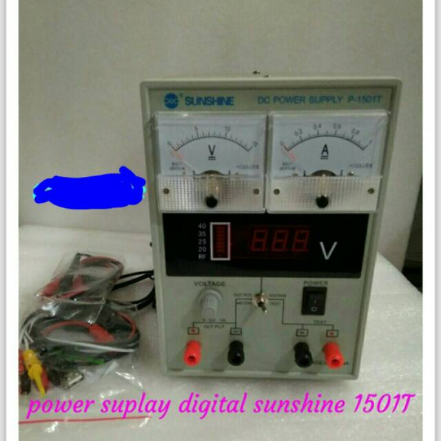 ALAT SERVICE HP / POWER SUPPLY SUPLY 1AMP DIGITAL ANALOG