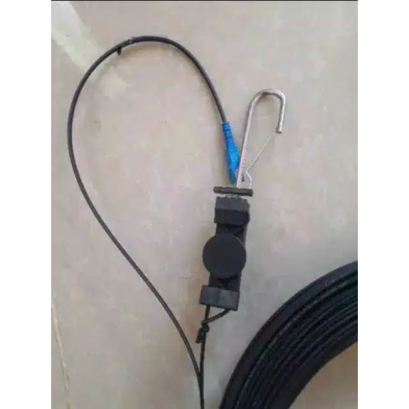 SCLAMP KABEL FIBER OPTIK / pengait kabel