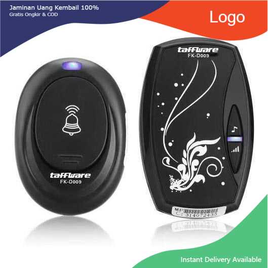 Taffware Alarm Pintu Wireless Waterproof dengan EU Plug - FK-D009