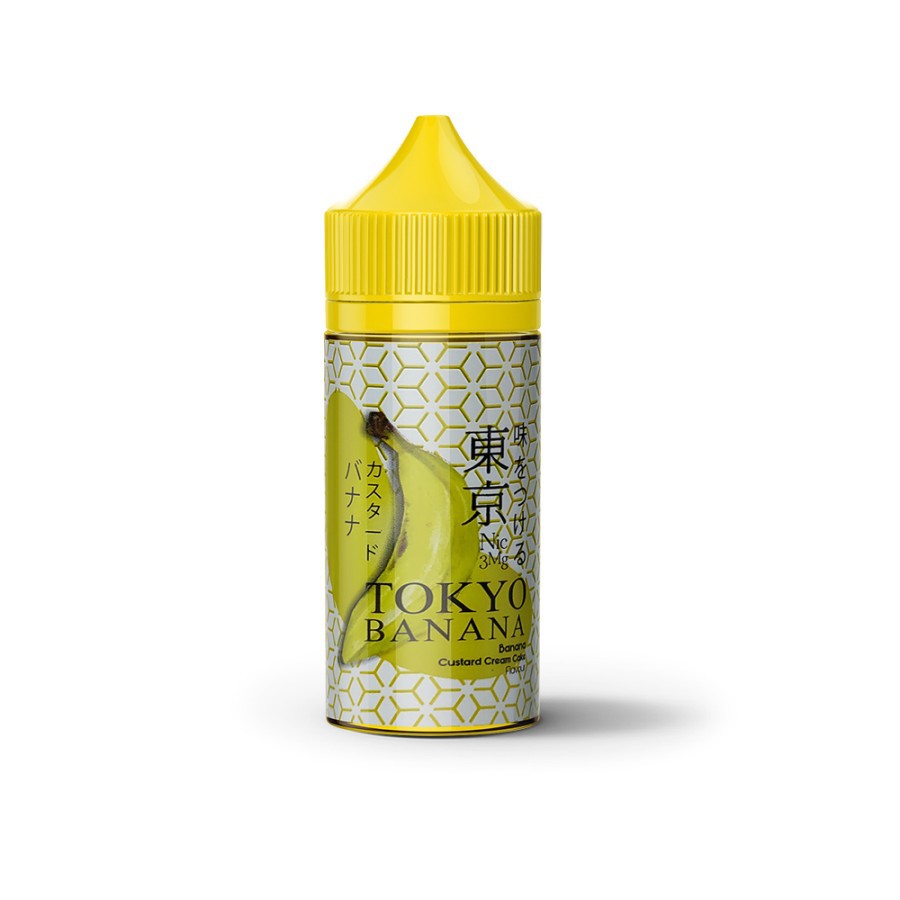 Tokyo Banana Classic 100ML 3&amp;6&amp;9Mg By Vapezoo Berpita Cukai