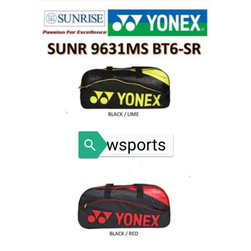 Tas Badminton Yonex kotak 2R SUNR 9631MS Original