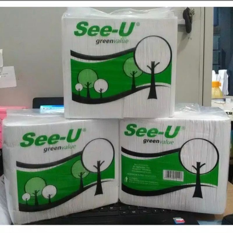 tisue facial see u 650 sheet dan imperium 600 gram 2ply-kiloan 650 seeu
